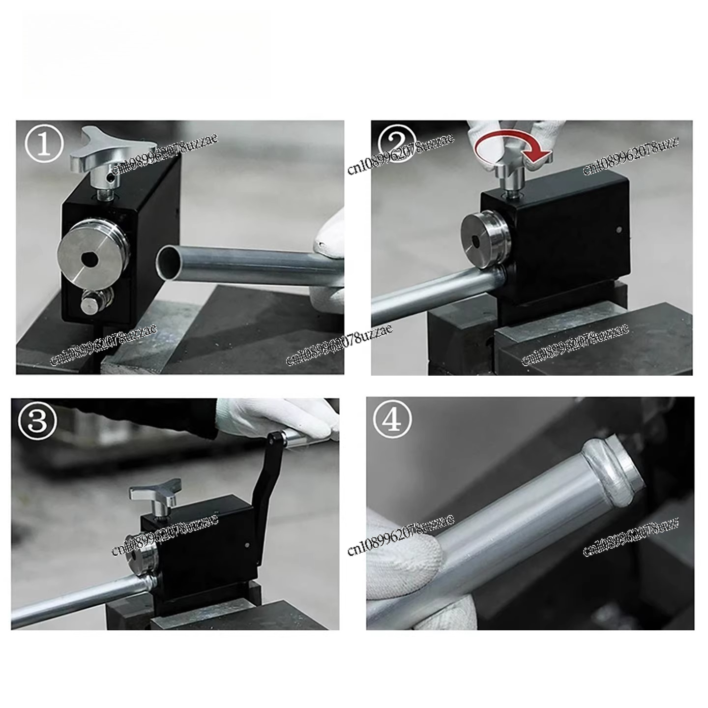 Office Youtuber - 5/8 Zoll DIY YouTube Aluminiumrohr-Bördelmaschine Rohrexpander