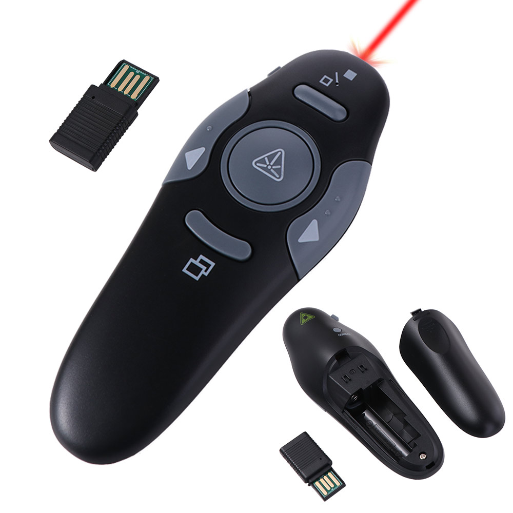 Presentation Remote Laser - USB-gesteuerter PowerPoint Smart Presenter für Meetings,