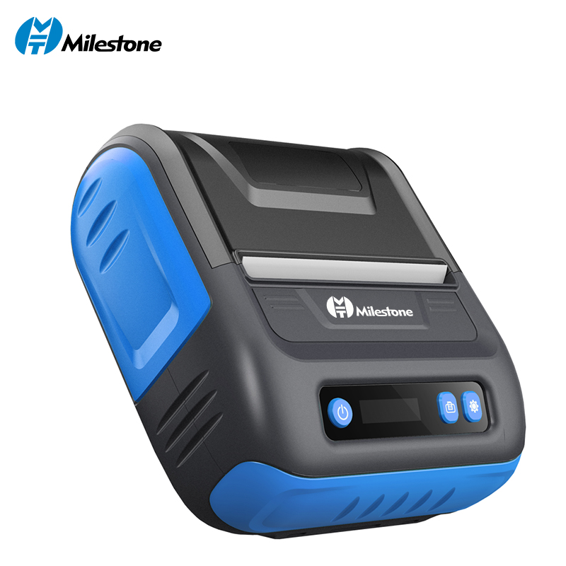 Pos Terminal Android - Milestone 80mm Mobile PortableThermal Direct Label