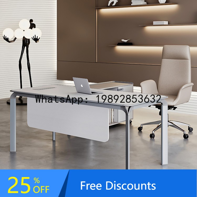 Office Tech Management - YFY Büro-Schreibtisch, Manager-Schreibtisch, einfach, modern, leicht,