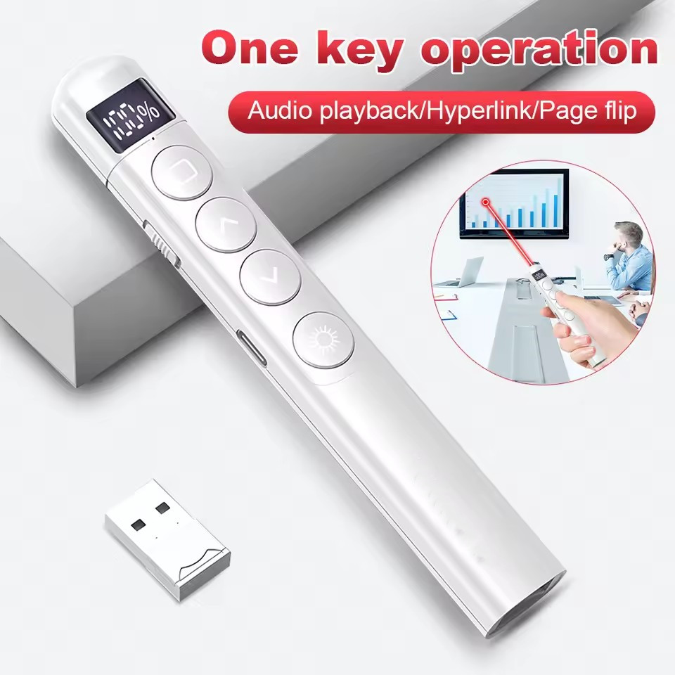 Presentation Remote Laser - NEUE Kabellose PPT-Fernbedienung, Präsentationsstift mit Infrarot-Fernbedienung
