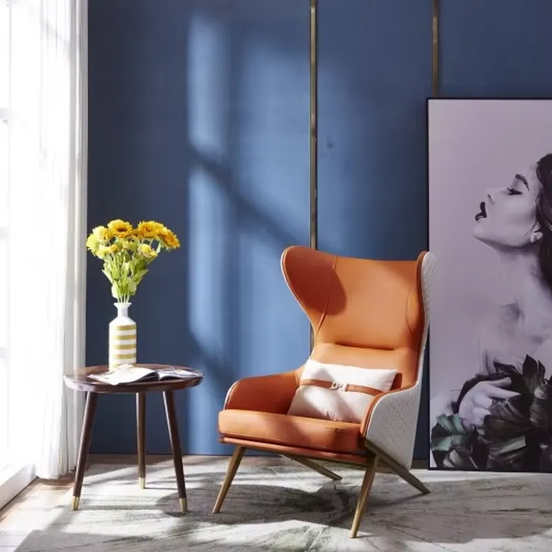 Office Tech Chair - Moderner, technologieinspirierter ergonomischer Relaxsessel aus echtem