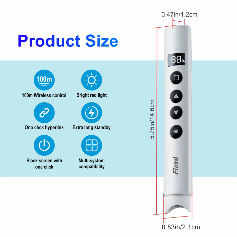 Neuer Wireless Presenter Red L – Presentation Remote Laser Bewertung und Preis