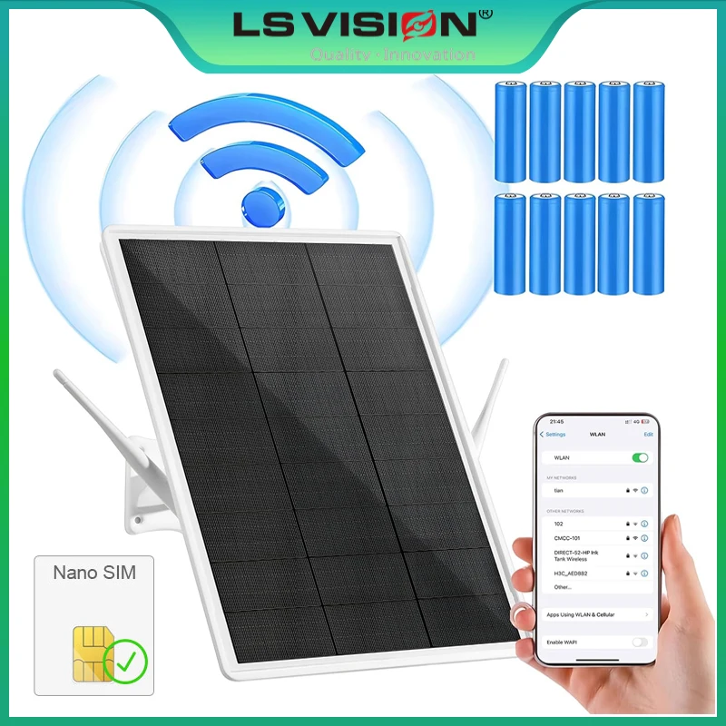 LS VISION Solar 4G LTE Modem R – 4G Lte Router Sim Bewertung und Preis