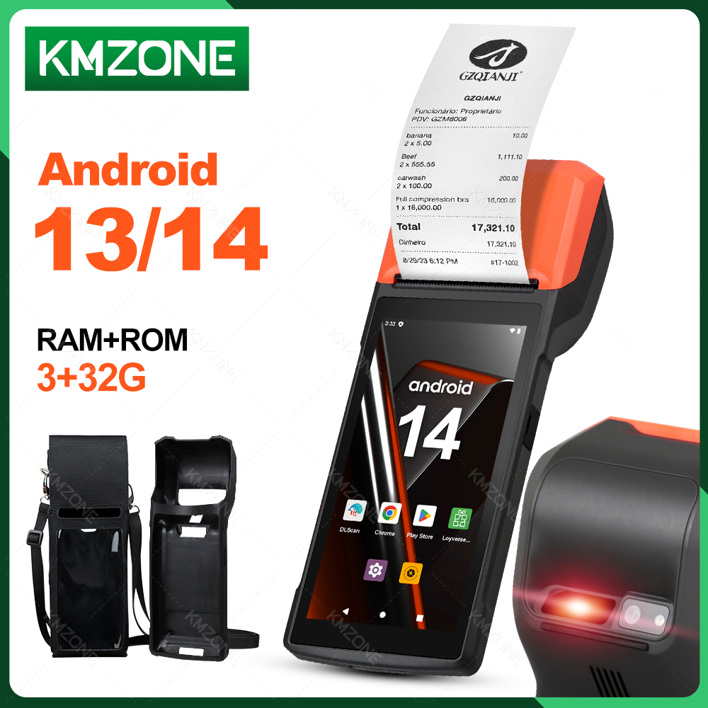 Handheld Android 13/14 PDA Dru – Pos Terminal Android Bewertung und Preis