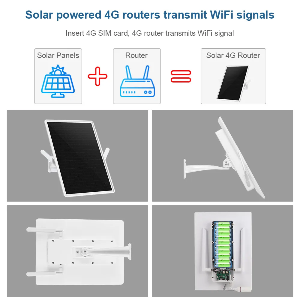 LS VISION 4G LTE Solar Router  – 4G Lte Router Sim Bewertung und Preis