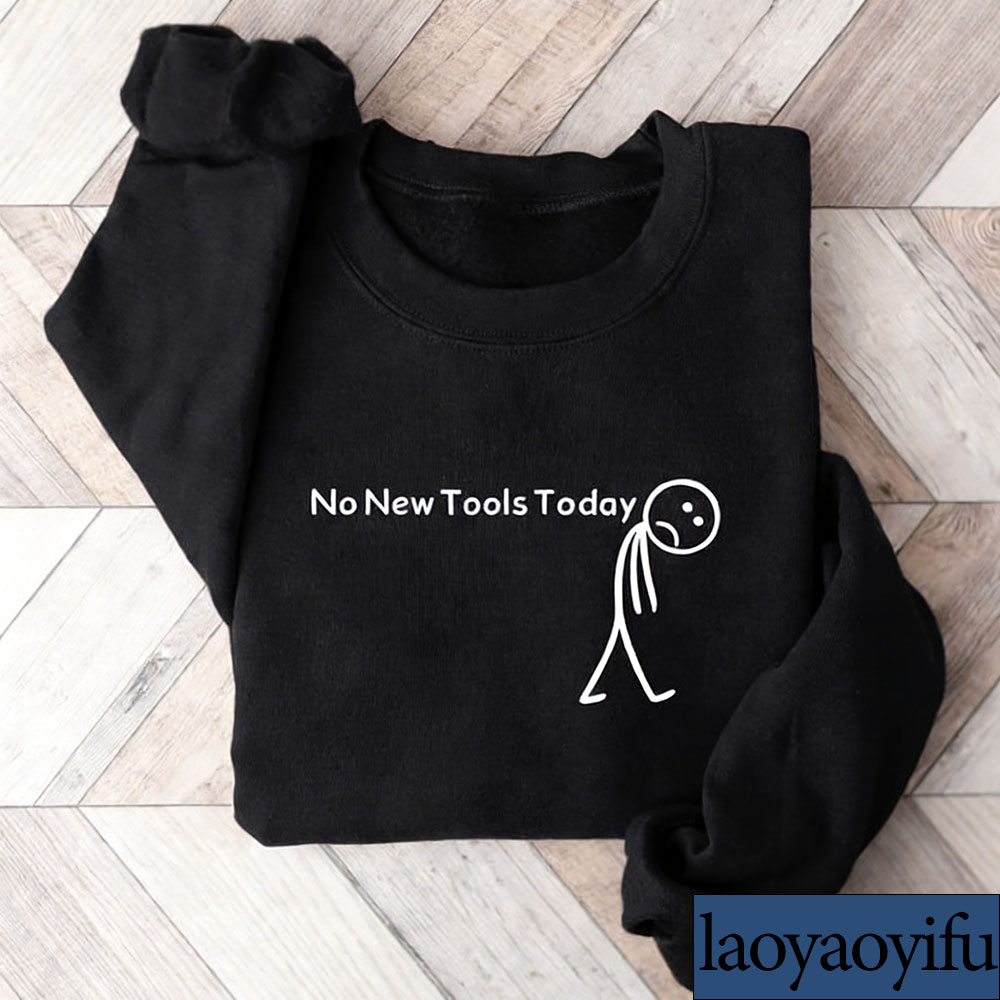 No New Tools Today Sweatshirt, – The Office Tech Bewertung und Preis