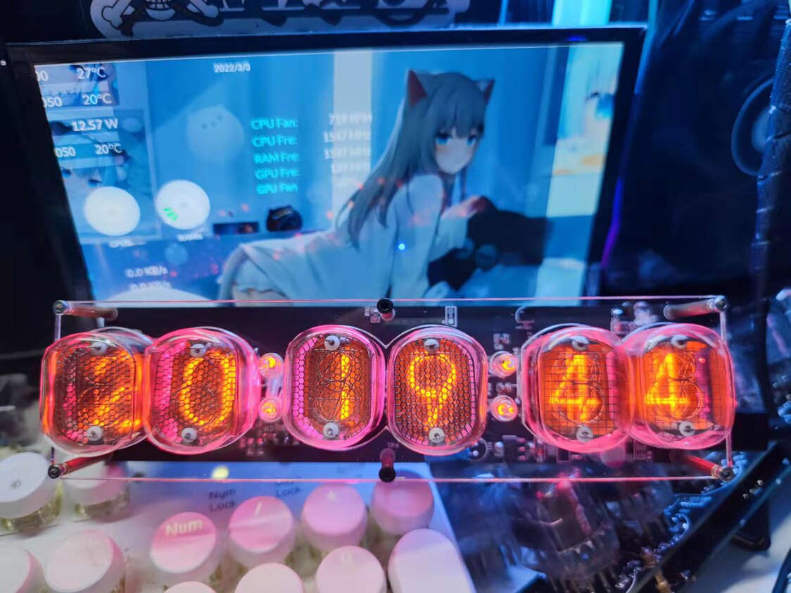 QS30-1 Nixie-Röhrenuhr, Retro  – Tech Office Youtube Bewertung und Preis