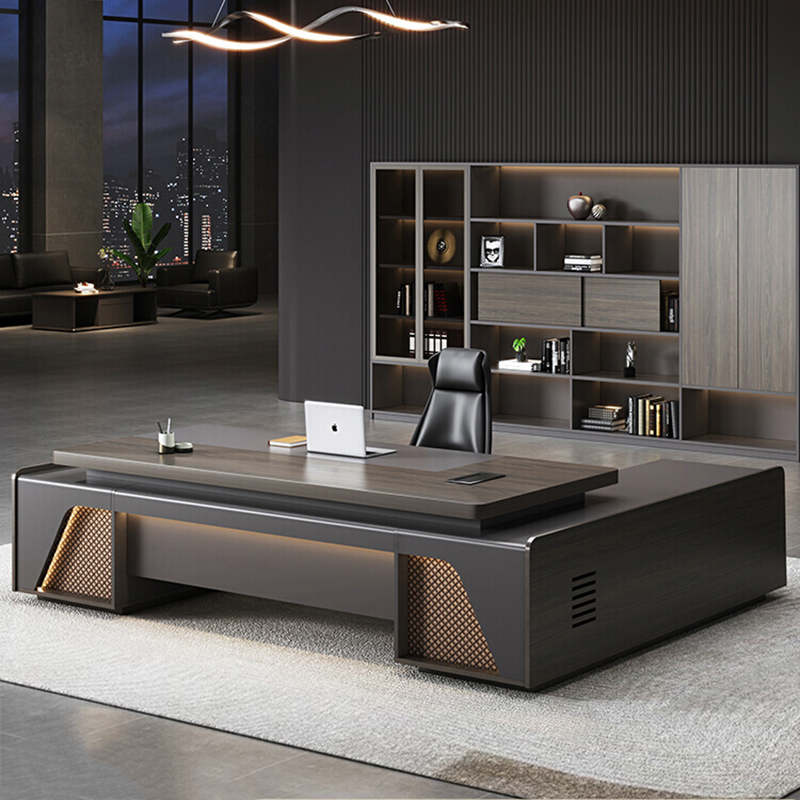 Luxuriöser Moderner L-förmiger – Office Tech Management Bewertung und Preis