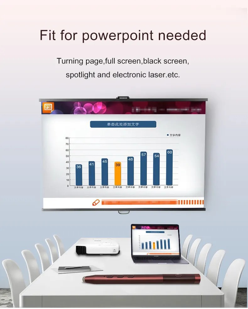 Kundenspezifisches Logo Power  – Presentation Remote Laser Bewertung und Preis