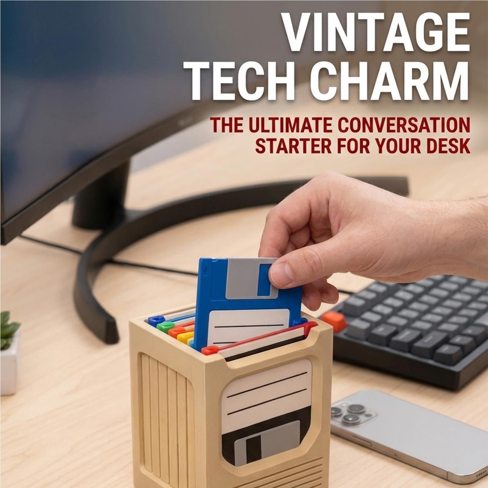 Retro Tech Untersetzer-Halter- – The Office Tech Bewertung und Preis