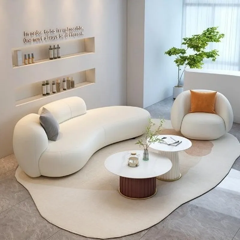 Nordisches Weißes Tech-Stoffso – Tech Office Reception Bewertung und Preis